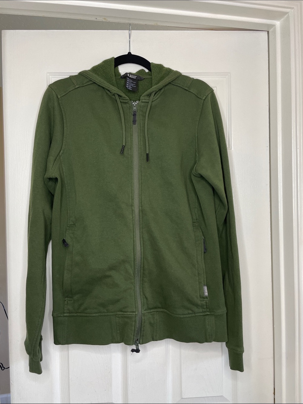 5.11 Tactical Army Green Zip-Up Hoodie